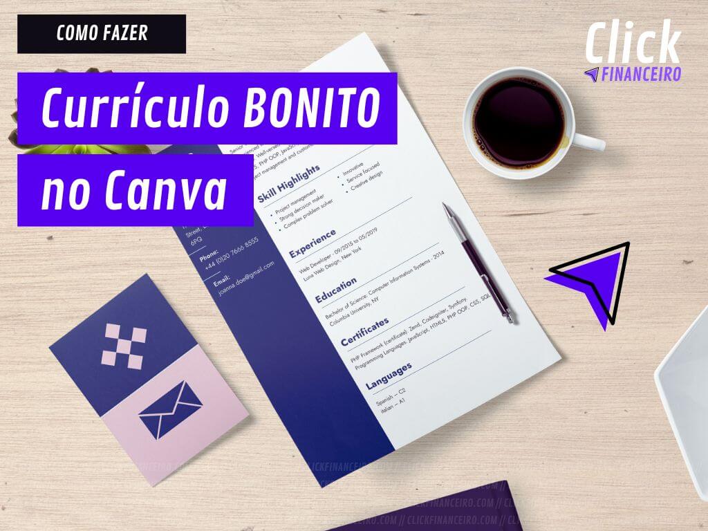 Como criar currículo no Canva?