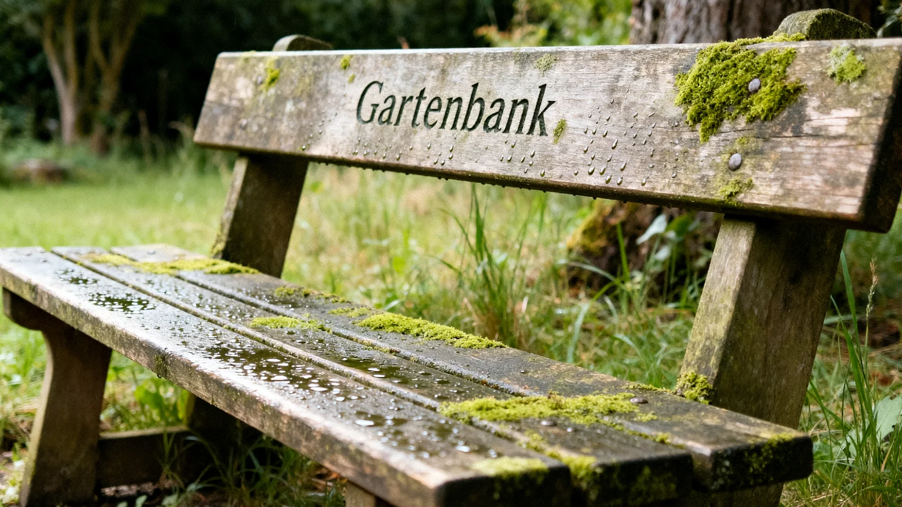Gartenbank"