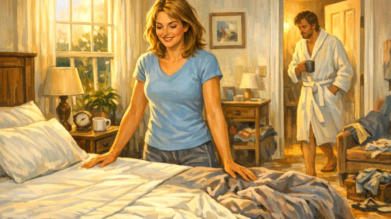 Was bedeutet es, wenn du jeden Morgen dein Bett machst, laut Psychologie?2026-03-28T21:06:04.619Z"