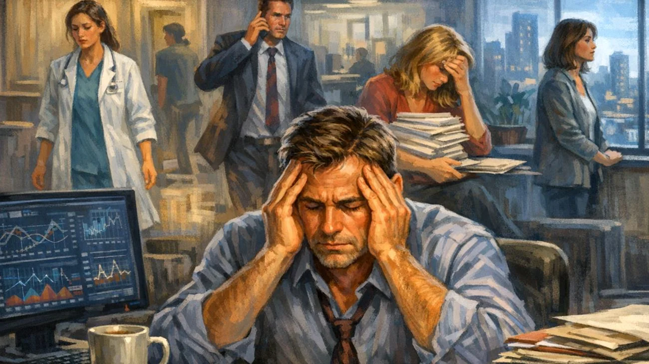 Welche sind die 5 Berufe mit dem höchsten Burnout-Risiko, laut Psychologie?2026-03-28T23:07:08.680Z"